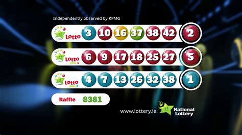 irish lotto plus 1 and 2 latest results today